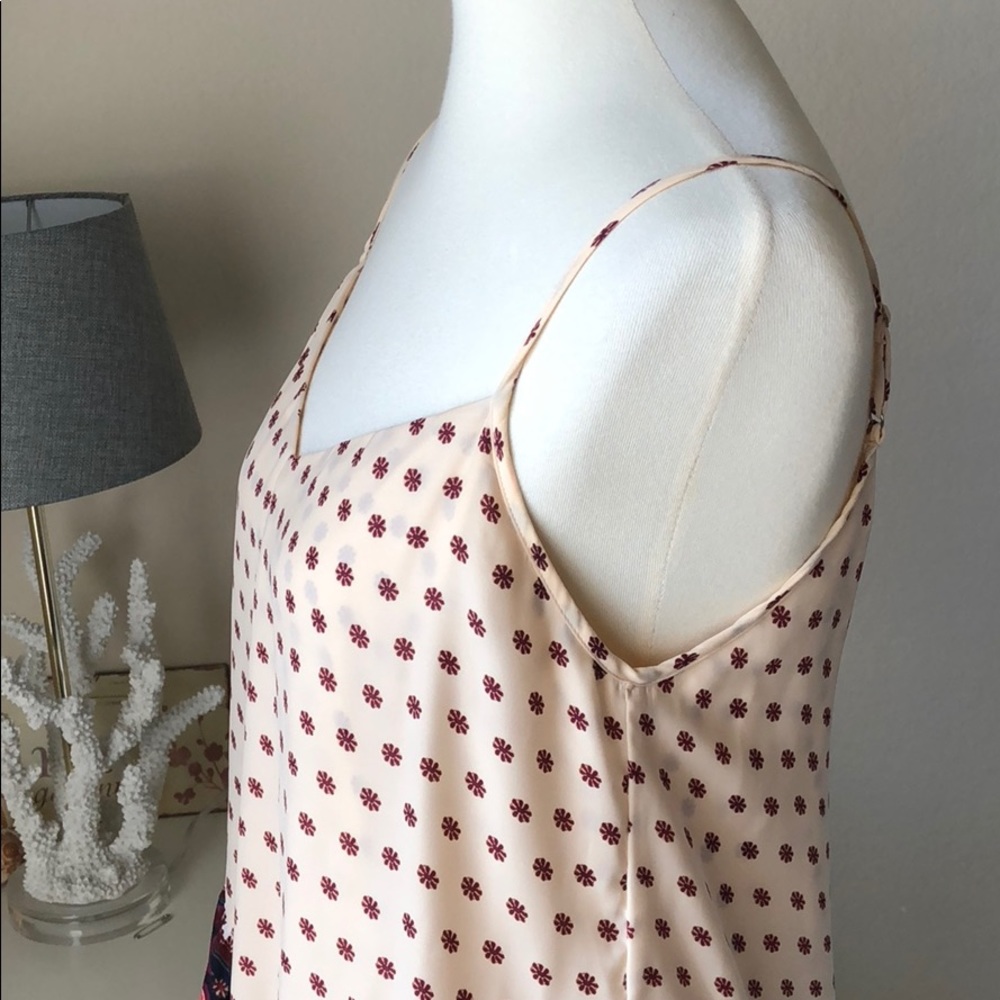 SUMMER CLOSEOUT ☀️ \Anthropologie\• Maeve Double Layer Tank - Picture 2 of 7